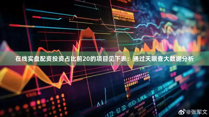 在线实盘配资投资占比前20的项目见下表：通过天眼查大数据分析